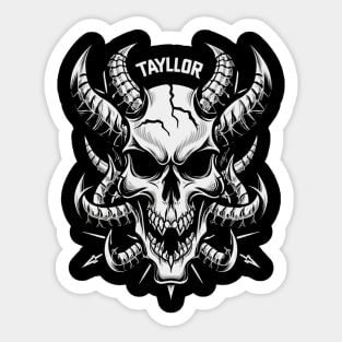 Dragon Skull Play Swift Sticker